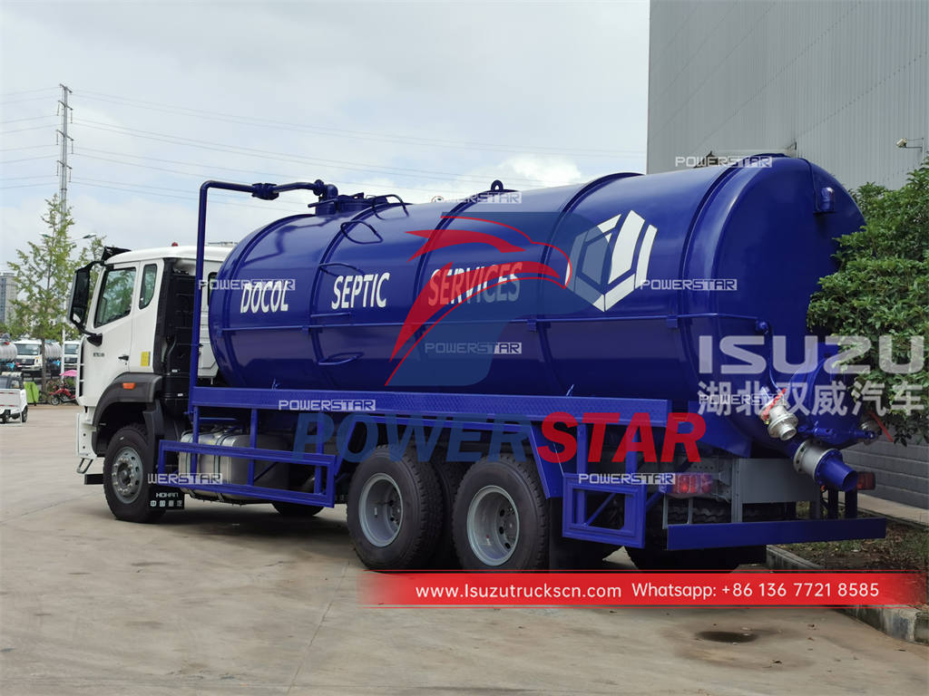 ISUZU GIGA septic pump truck for sale