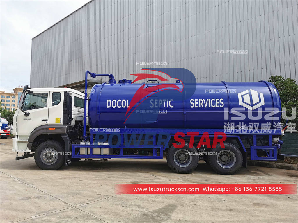 ISUZU GIGA 6×4 vacuum pumping truck at special offer