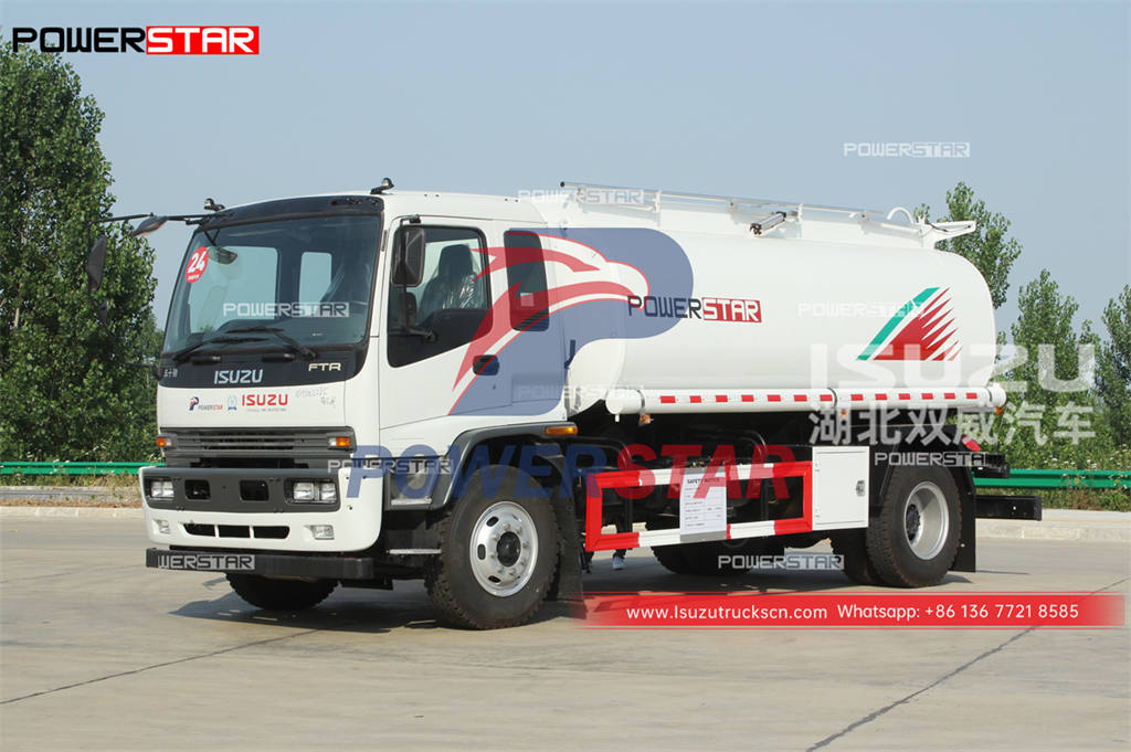 ISUZU FTR 12CBM diesel bowser truck at best price