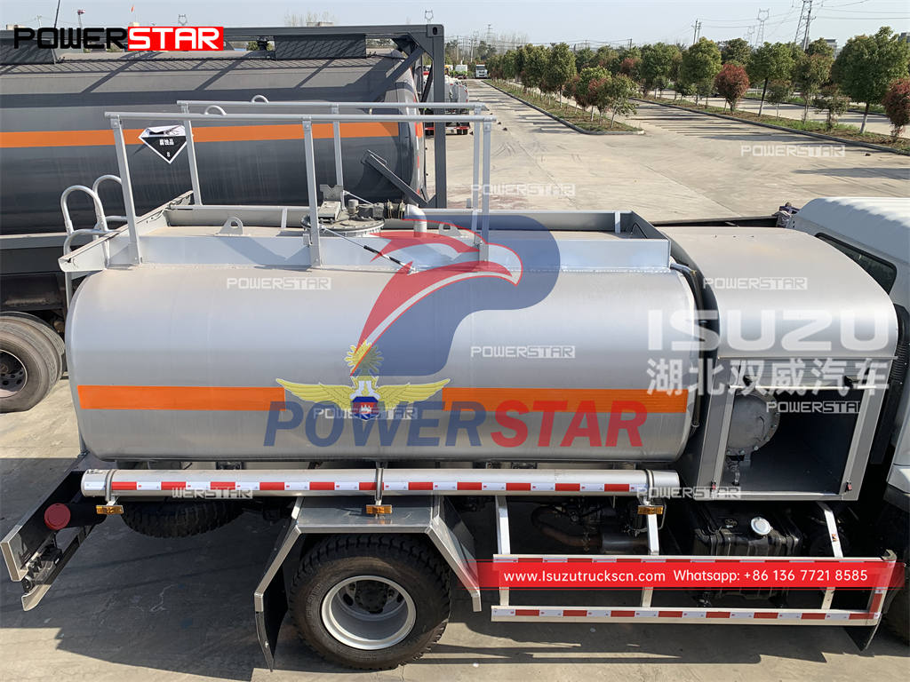 ISUZU FTR 12000L helicopter fuel bowser for sale