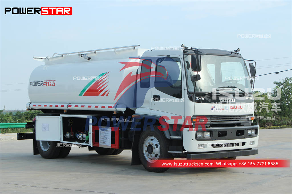 High quality ISUZU FTR 12CBM fuel bowser at best price