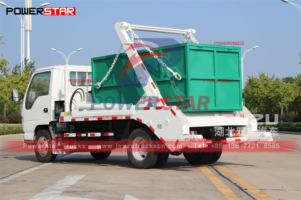 POWERSTAR 100P Skip Loader Truck export Mongolia