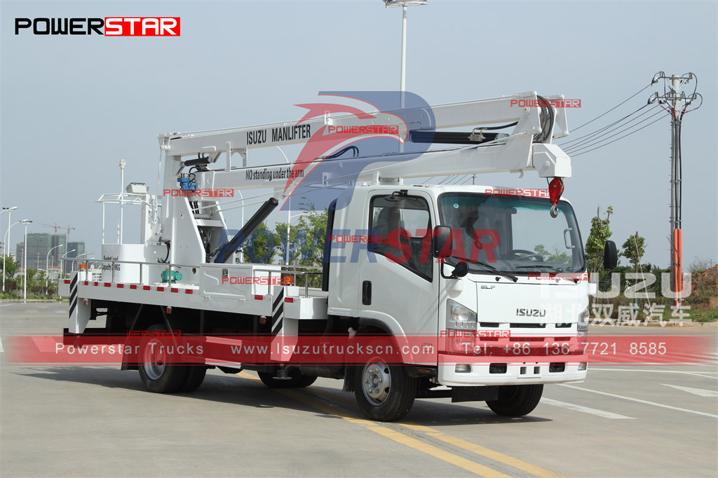 POWERSTAR isuzu 16m aerial working platform truck