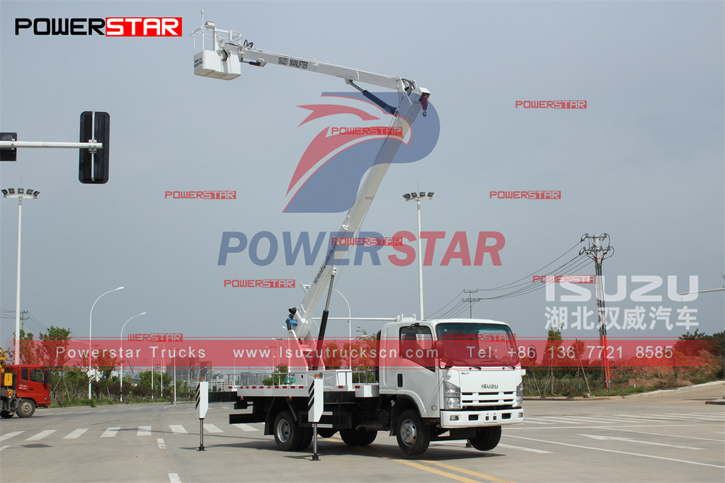 POWERSTAR isuzu 16m aerial working platform truck