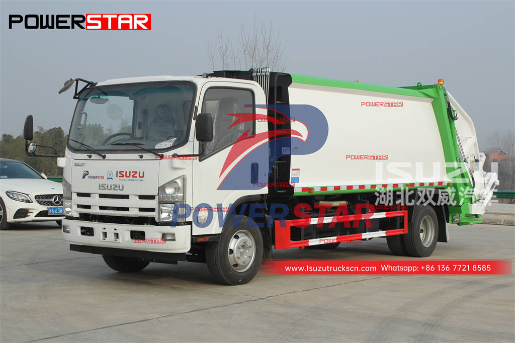 ISUZU ELF 700P 10CBM refuse compactor truck