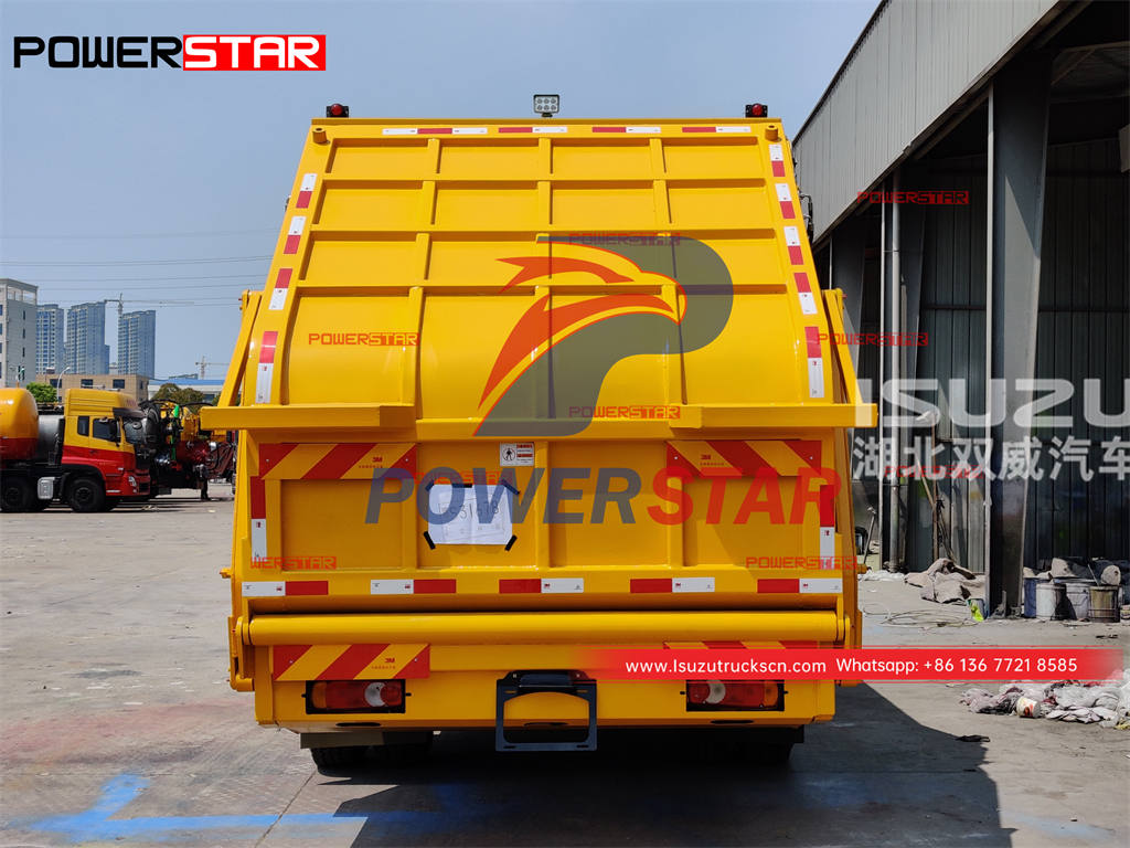 Hot-selling ISUZU small refuse compressor truck at best price