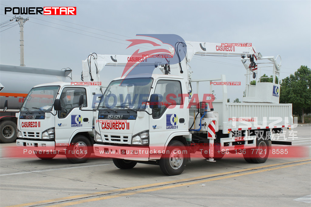 POWERSTAR Man Lifter Truck with Basket Manual--Cambodia