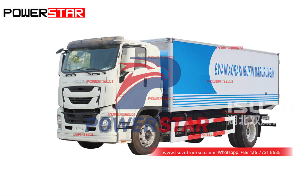 ISUZU GIGA 4×2 box van at discount price