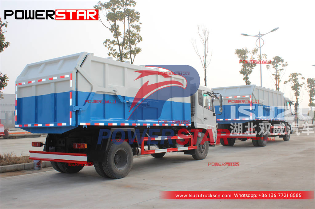 ISUZU 4×2 NPR 8CBM waste collection truck on sale