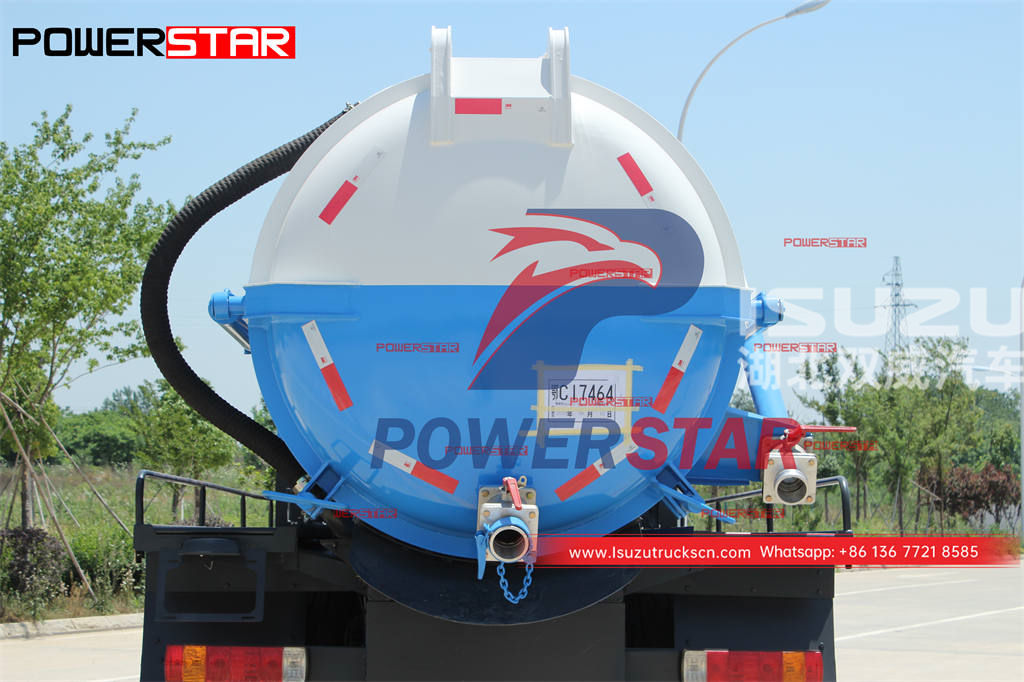 Hot sale ISUZU GIGA 22000 liters septic tank cleaning truck