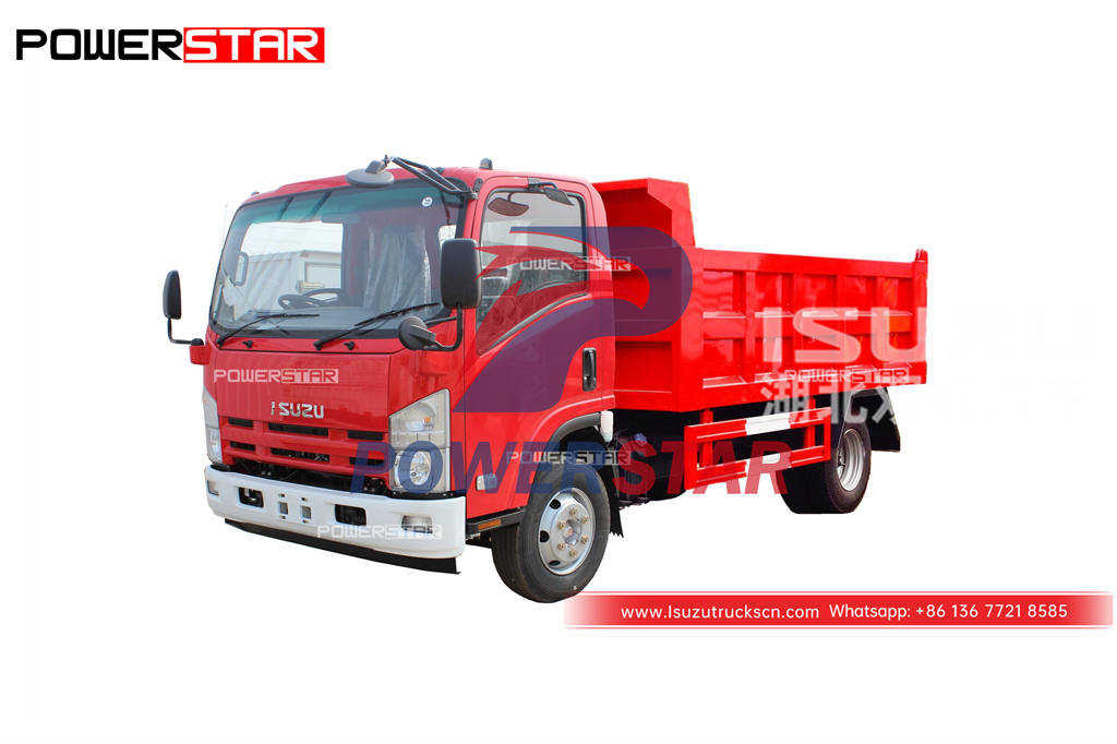 ISUZU 700P 190HP 5CBM tip truck on sale