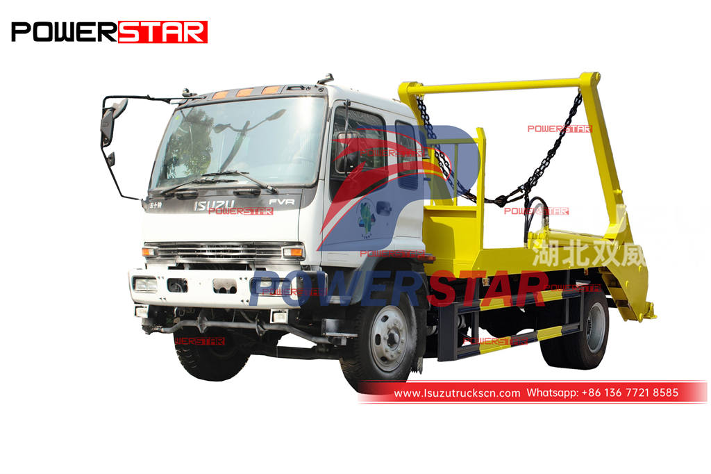 ISUZU FVR 6 wheeler 10CBM skip loader at best price