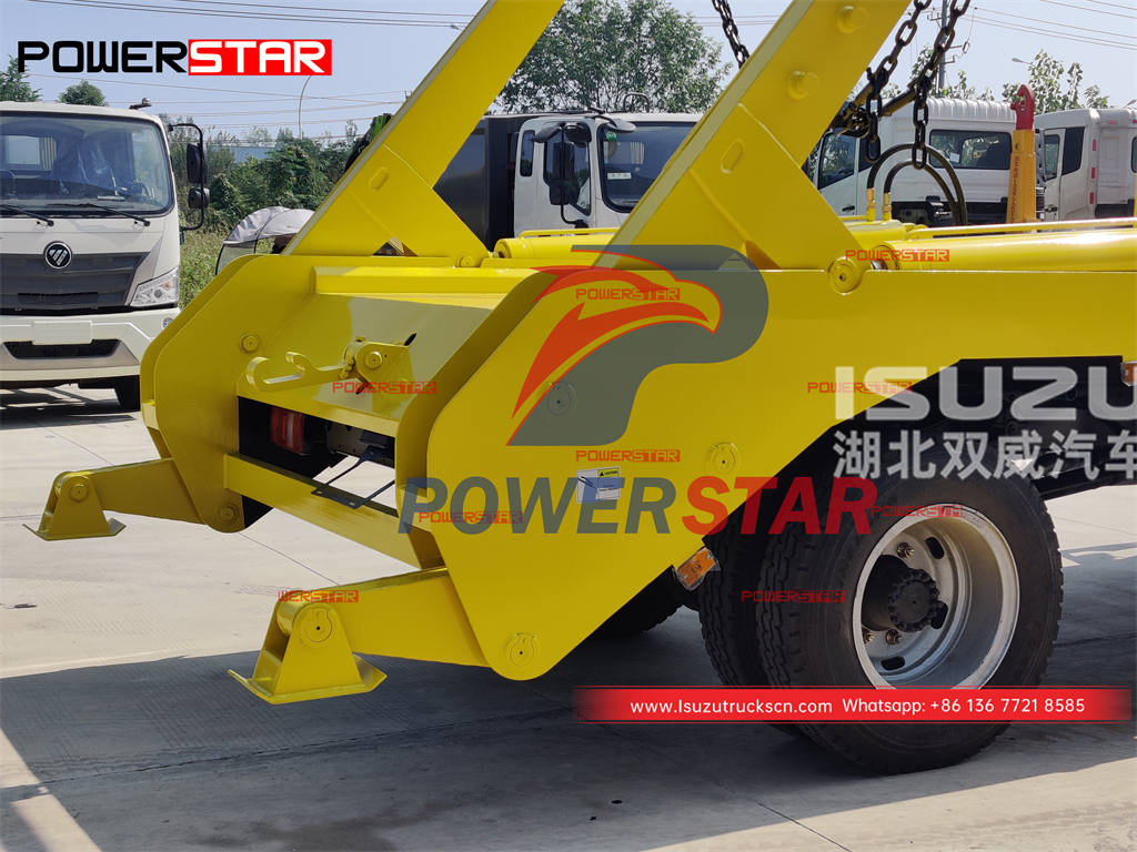 ISUZU FVR 4×2 10CBM single bin dumper placer on sale