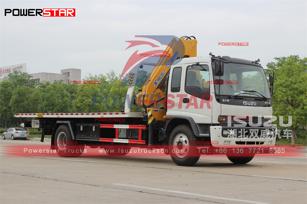 POWERSTAR Wrecker Truck with Crane Manual Ethiopi