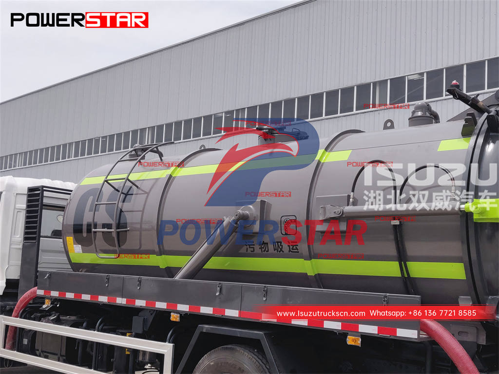 Brand new ISUZU FTR 4×2 ceptic tank truck at promotional price