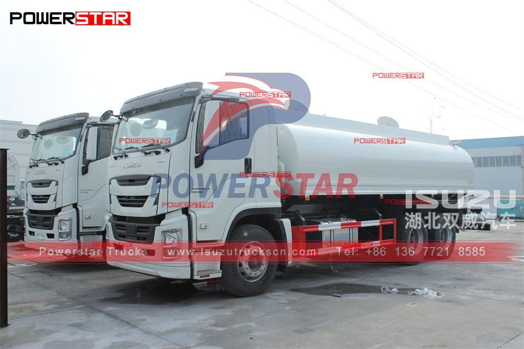 ISUZU GIGA 20cbm water bowser export Syria