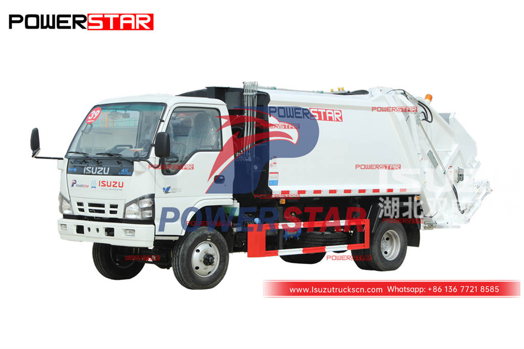 Brand new ISUZU 600P 130HP AWD refuse compactor truck on sale