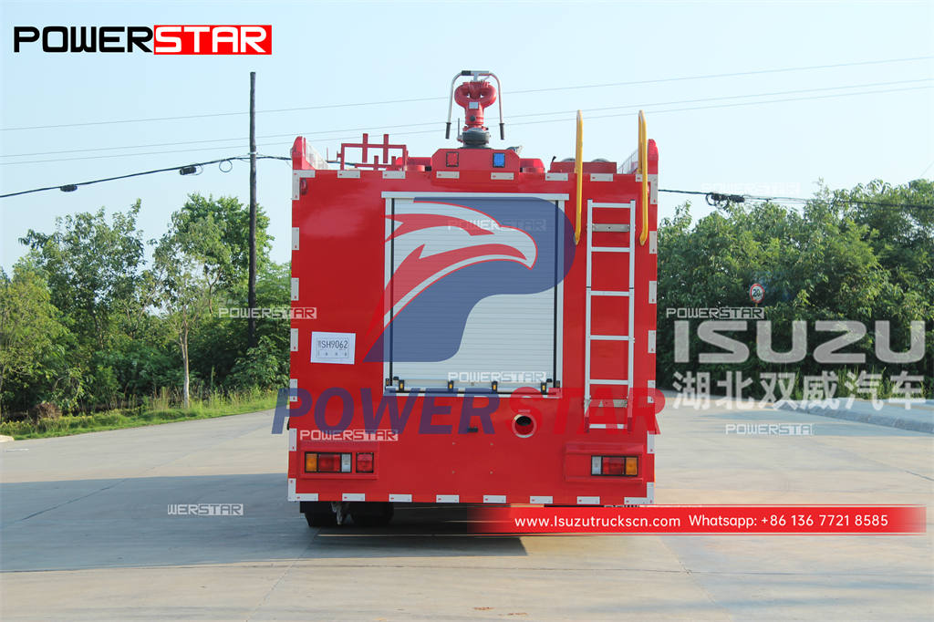 Cheap price ISUZU GIGA 4×2 fire engine for sale