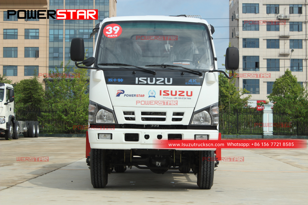 Philippines - ISUZU 600P/NKR 4x4 all wheel drive rear Loader Refuse Garbage Compactor Trucks