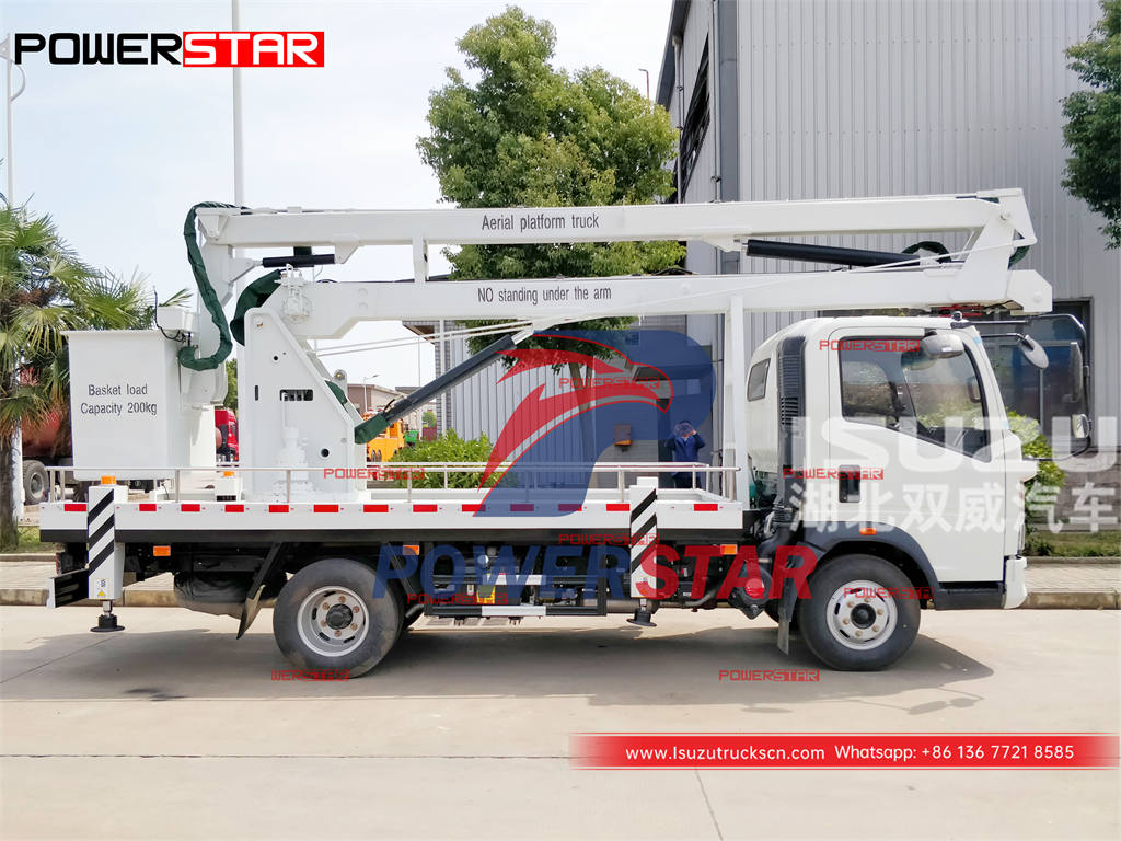 Hot sales ISUZU 4×4 AWD High altitude operation truck at discount price