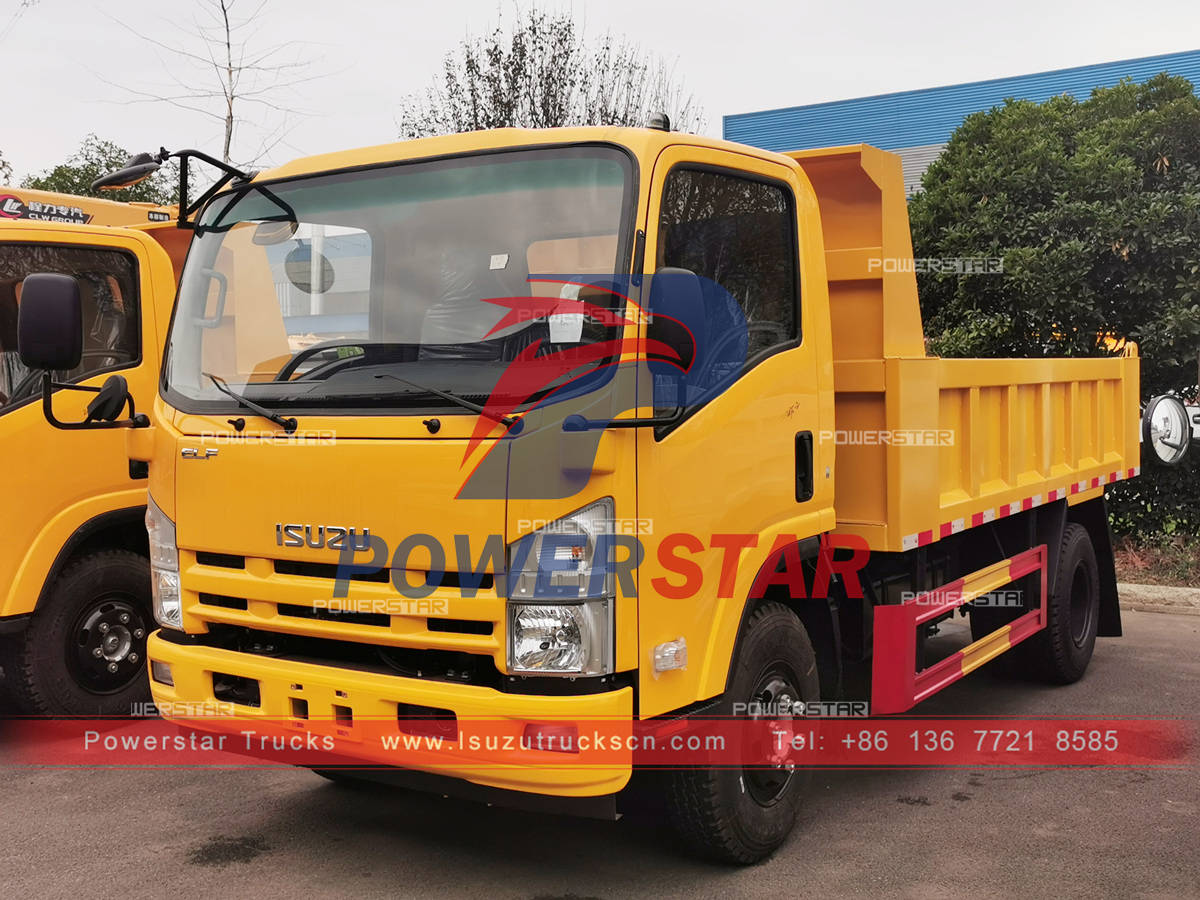 Factory supplies ISUZU 4×2 dumper truck