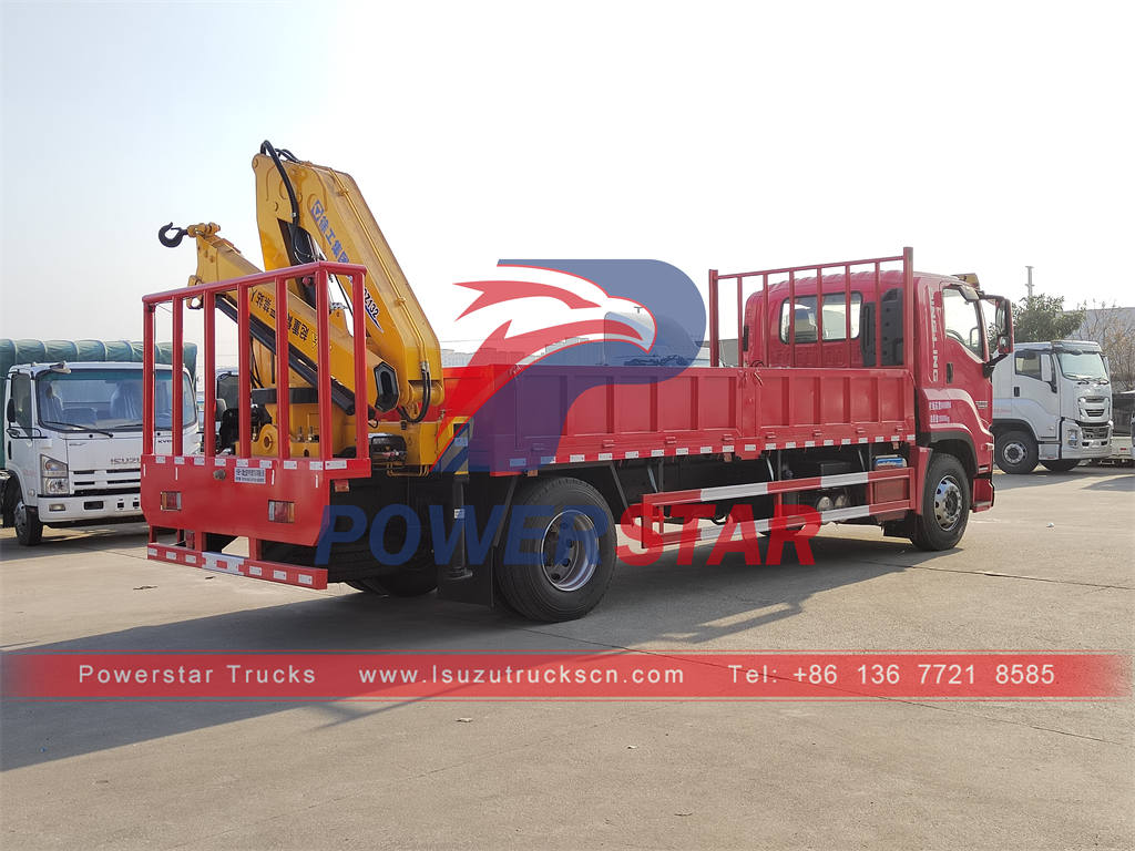 Custom-made ISUZU GIGA 4×2 truck-mounted crane XCMG