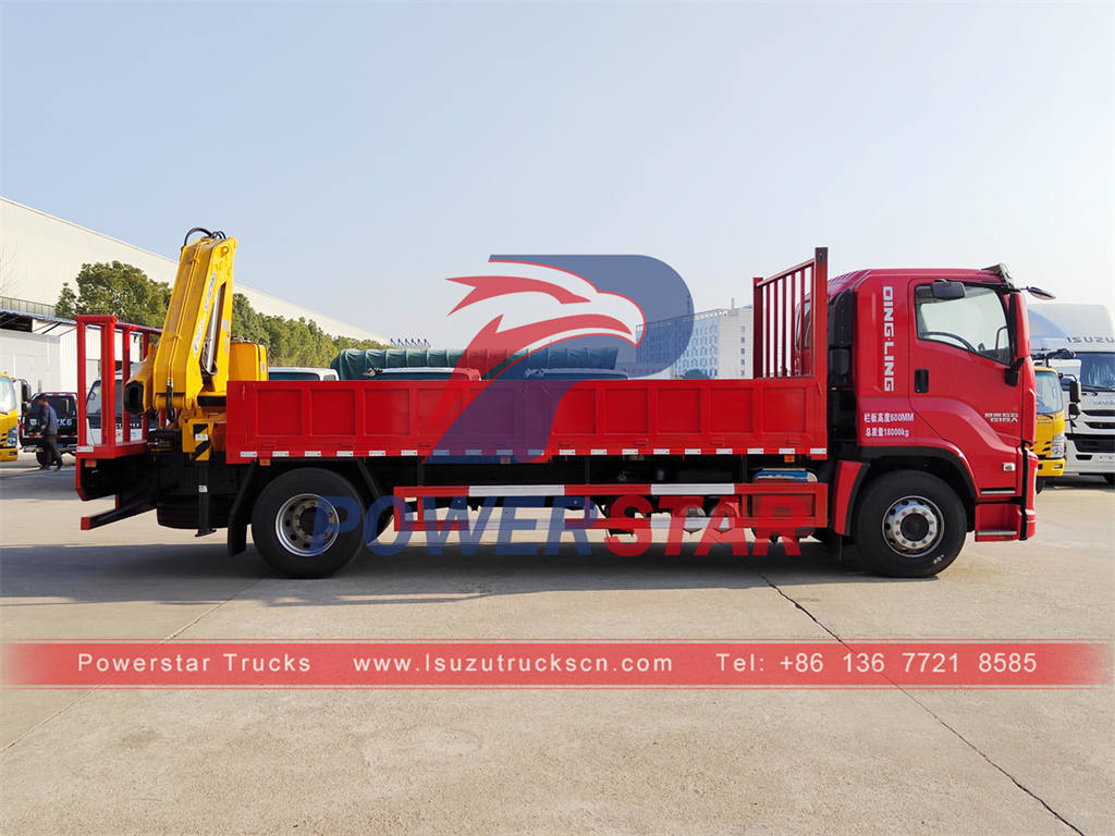 Factory outlet ISUZU GIGA boom truck at best price