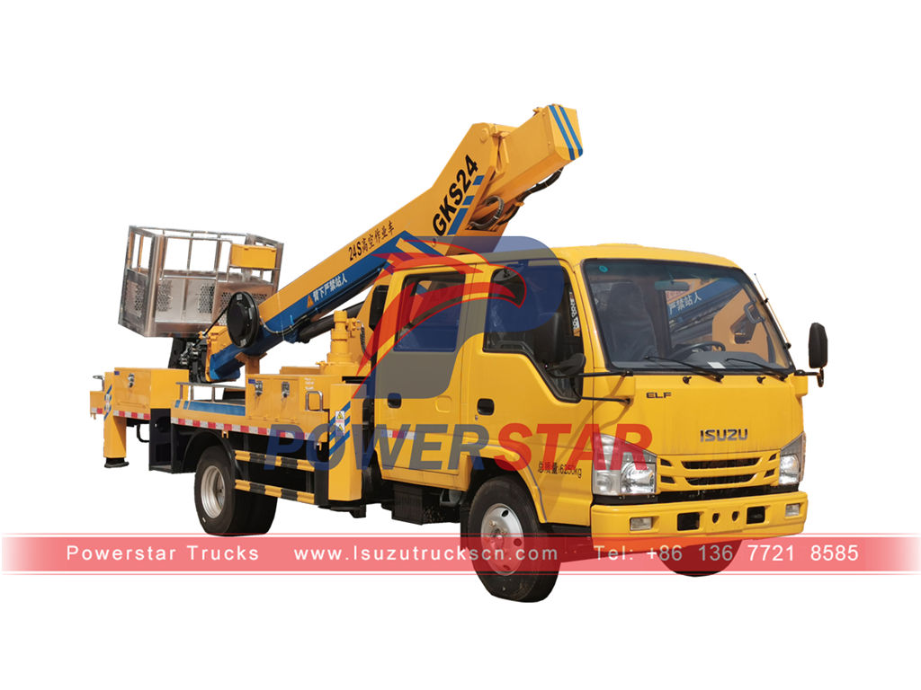 Factory outlet ISUZU ELF 100P 20 meters Mobile Elevating Aerial Work Platform