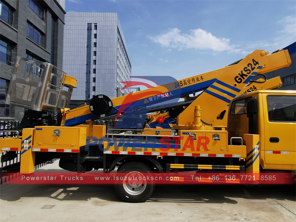 Good price ISUZU 20m High Platform Operation truck for sale