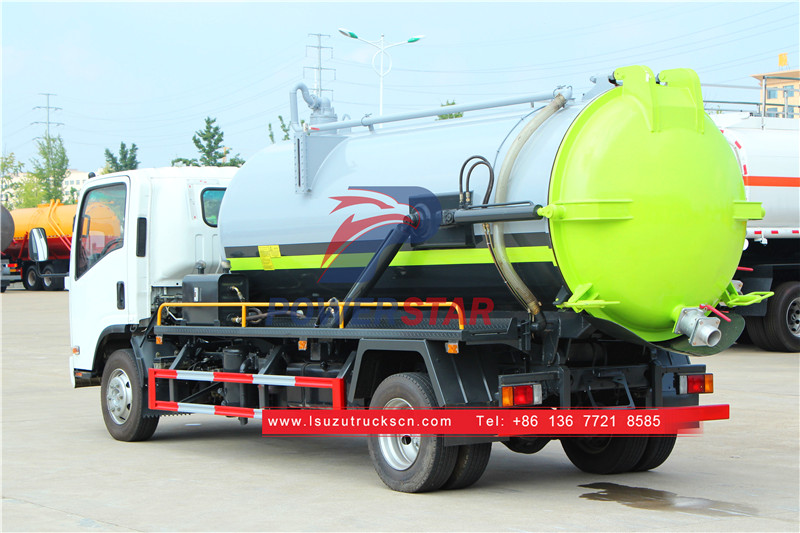 Isuzu sewer suction truck