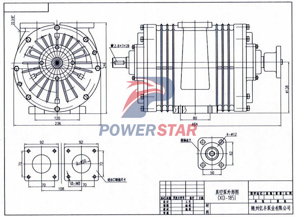 Japan Isuzu Sludge tank trucks with vacuum pump XD-185 details