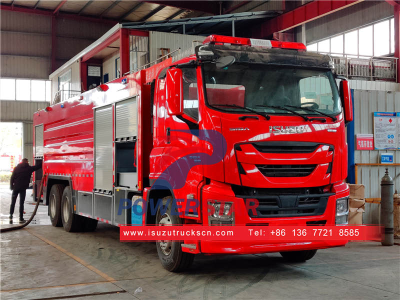 isuzu fire fighting truck