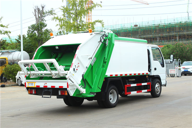 africa isuzu garbage compactor truck