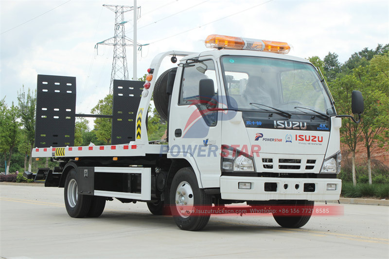 Isuzu 130HP 3 tons wrecker truck