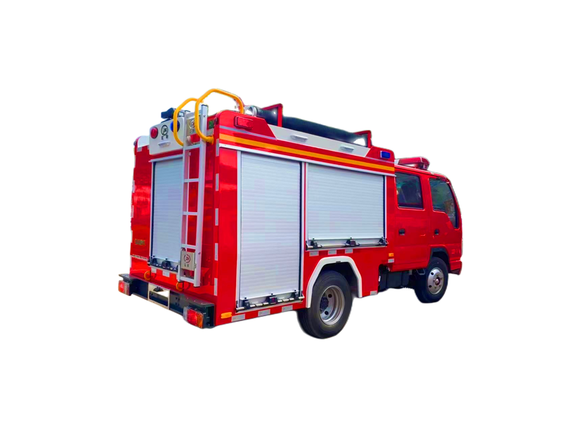 Isuzu 100P fire truck