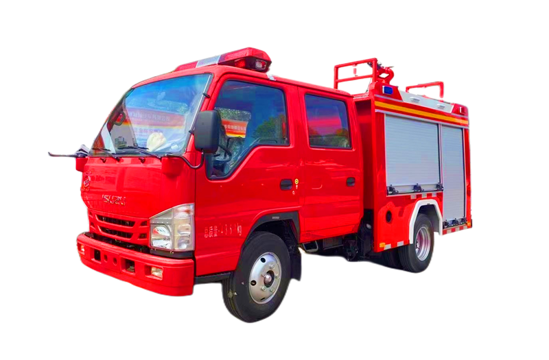 Isuzu NPR fire truck