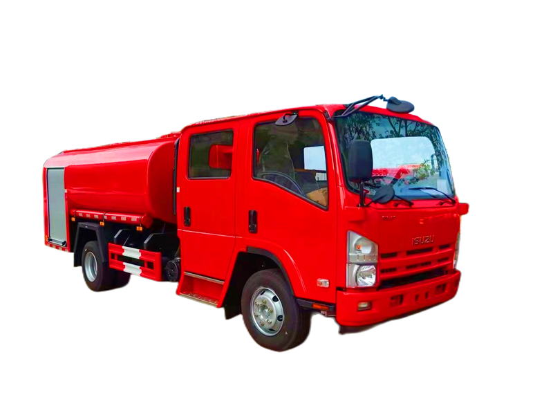 Isuzu NPR fire truck