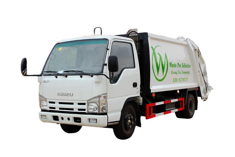 Isuzu 100P garbage compactor truck