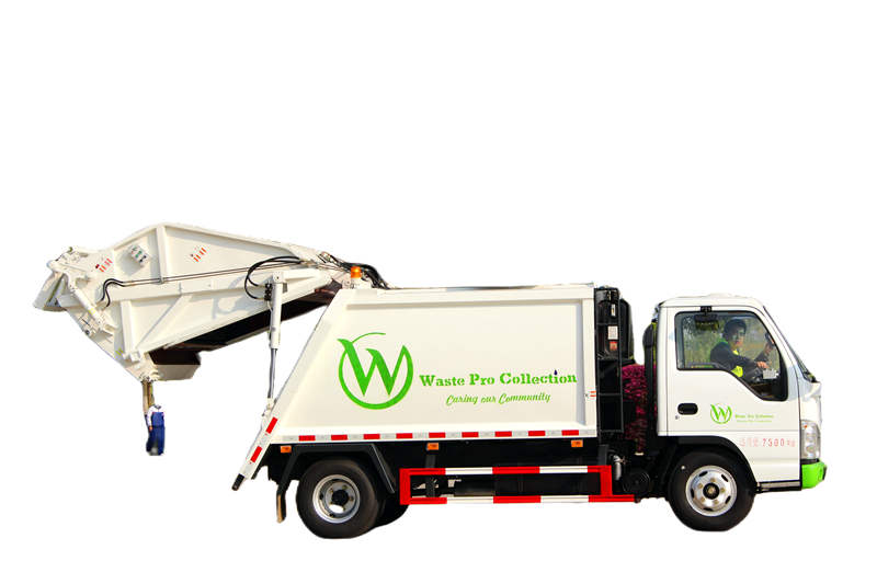 Isuzu 100P garbage compactor truck