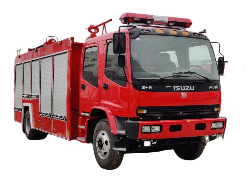 Isuzu FVR fire fighting truck