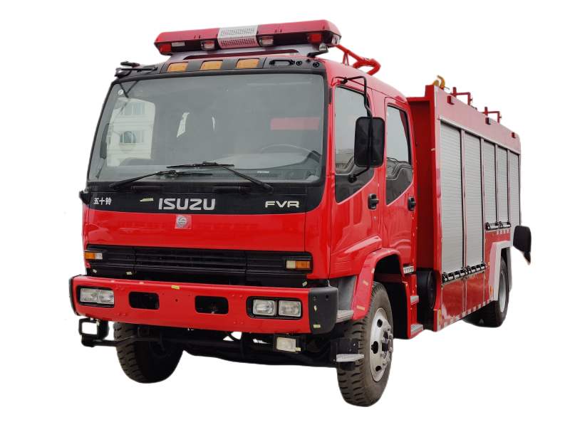 Isuzu FVR fire fighting truck