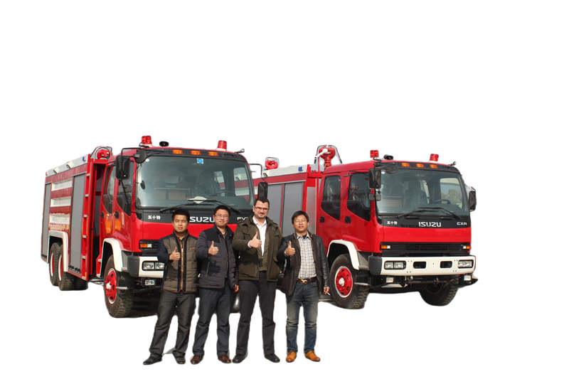 Isuzu FVZ fire fighting truck