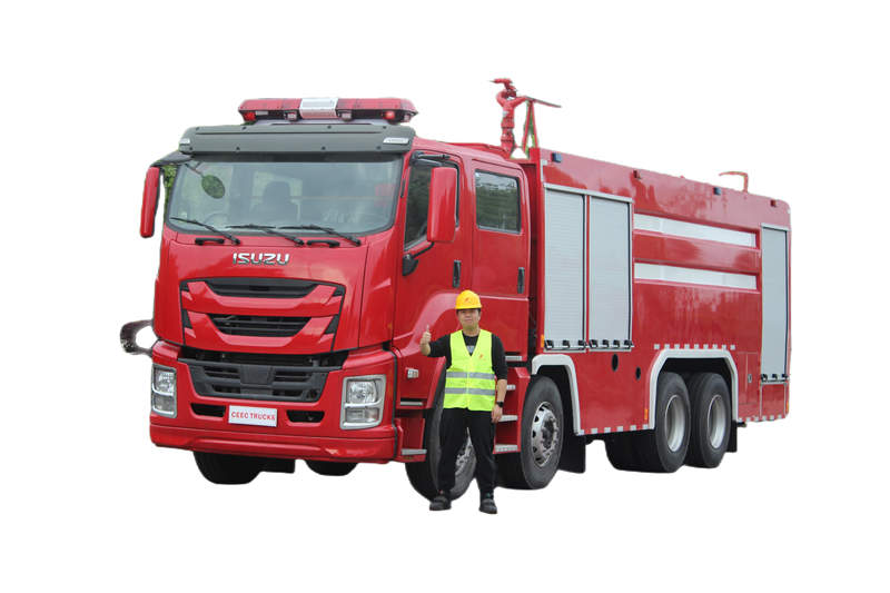 Isuzu FVZ fire fighting truck