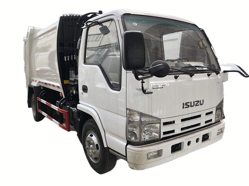 Isuzu 100P garbage compactor truck