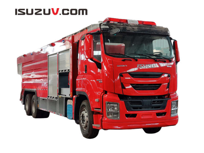 Isuzu FVZ fire rescue fighting truck