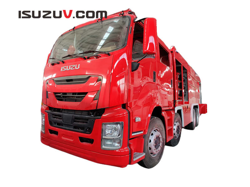 Isuzu FVZ fire rescue fighting truck