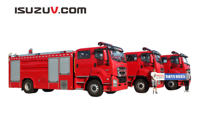 Isuzu FVZ fire rescue fighting truck