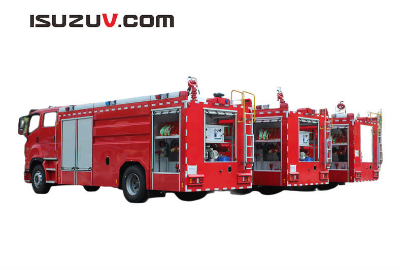 Isuzu FVZ fire rescue fighting truck