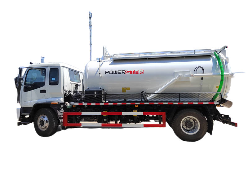 Isuzu FTR vacuum suction truck