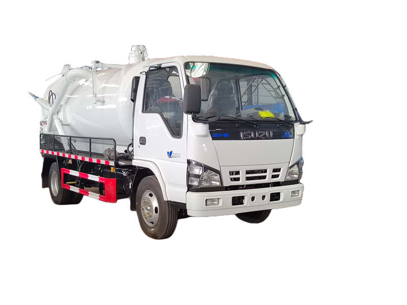 Isuzu sewer suction truck